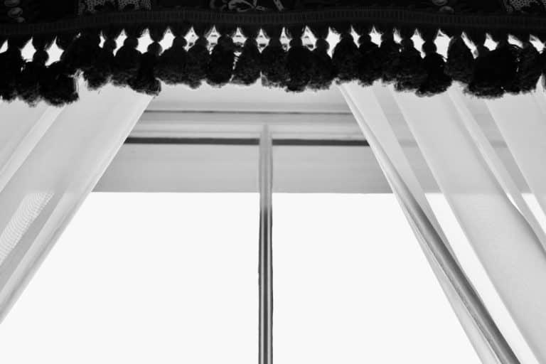 Curtains with fringed pelmet white colored sheer curtain dark gray valance, X Different Ways To Hang A Valance (With Pictures)