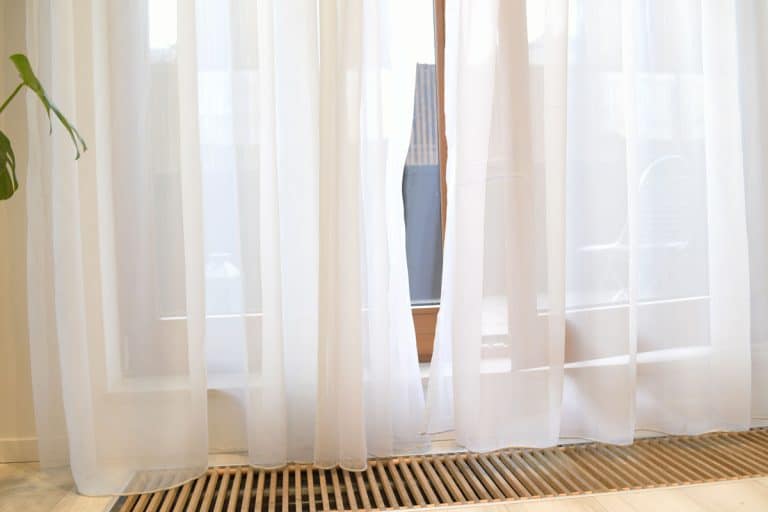 a white-curtain-flies-wind-ventilation-floor, How To Hang Curtains Above Air Vents
